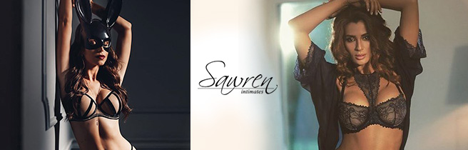 Sawren - изкусителна черна дантела снимка