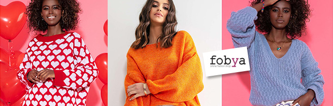 Fobya - вълнуваща и цветна визия  с нов пуловер снимка