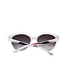 Дамски слънчеви очила с огледални сиви стъкла-2 снимка