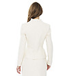 Стилно дамско бяло сако Flocus-1 снимка