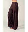 Дамски панталон в шоколадов цвят Amber-2 снимка