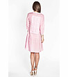 Розова памучна рокля -1 снимка