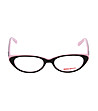 Дамски рамки за очила в черно и розово-1 снимка