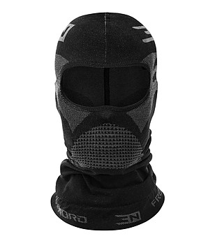 Unisex маска за ски в черен цвят снимка