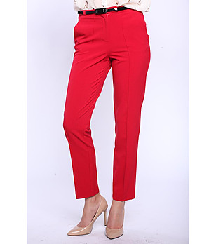 Елегантен панталон в червено снимка