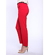Елегантен панталон в червено-2 снимка