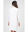 Бяла широка риза-туника-1 снимка