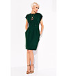 Тъмнозелена рокля Candice-0 снимка