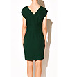 Тъмнозелена рокля Candice-3 снимка
