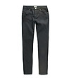 Черен панталон с изчистен дизайн-3 снимка