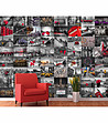 Фототапет за стена от 64 части City Collage-0 снимка