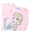 Розова детска тениска с щампа Елза-3 снимка