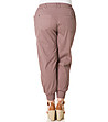 Дамски панталон в цвят таупе Tifany-1 снимка