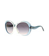 Дамски слънчеви очила с прозрачни сини рамки-0 снимка
