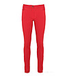 Червен дамски памучен панталон Brygida-2 снимка