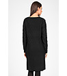 Черна плетена рокля Annabel-1 снимка