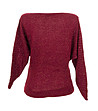 Пуловер в бордо-1 снимка