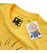 Жълта детска памучна тениска Tom face-2 снимка