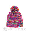 Зимна розова шапка Mimi-0 снимка