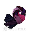 Дамски шал в розово и лилаво-0 снимка