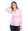 Розова памучна дамска риза-0 снимка