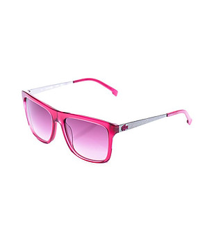 Дамски слънчеви очила в розово и сребристо снимка