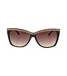 Дамски слънчеви очила в кафяви нюанси-1 снимка
