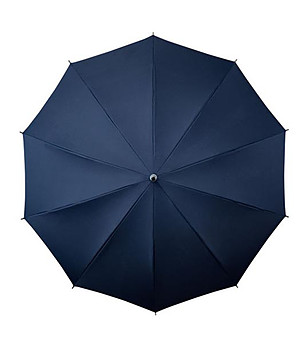 Тъмносин чадър с презрамка  снимка
