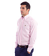 Розова памучна мъжка риза Roland-2 снимка