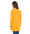 Жълто дамско палто-1 снимка