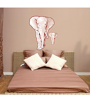 Декоративен стикер за стена Elephants снимка