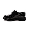 Черни дамски кожени обувки Yale-1 снимка