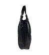 Черна дамска чанта от естествена кожа Joanna-2 снимка