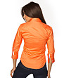 Памучна дамска оранжева риза Tessa-1 снимка