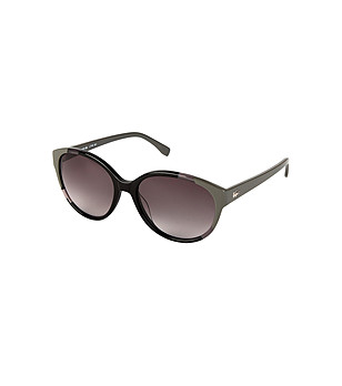 Дамкси слънчеви очила в сив нюанс и черно снимка