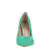 Зелени дамски кожени обувки Avelia-3 снимка