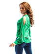 Зелена дамска блуза Genadia-1 снимка