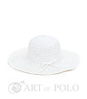 Бяла ажурена дамска шапка Loretta-0 снимка