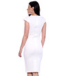 Бяла рокля с фигурални мотиви Electra-1 снимка