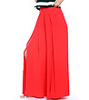 Пола-панталон в червено-2 снимка