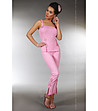 Розова памучна дамска пижама Kame-0 снимка