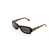 Дамски слънчеви очила с многоцветни дръжки на райе-1 снимка