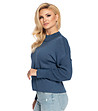 Дамски пуловер в син нюанс Inna-3 снимка