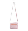Розова кожена чанта тип клъч-1 снимка