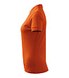 Оранжева дамска тениска с яка Lara-4 снимка