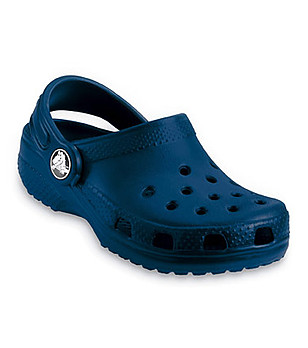 Детски обувки тип сабо в синьо Classic Kids снимка