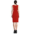 Червена рокля без ръкави Boni-1 снимка
