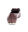 Тъмнокафяви дамски кожени обувки Fresia-4 снимка