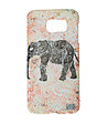Твърд гръб протектор за телефон Samsung Galaxy S6 с принт Indian elephant-0 снимка