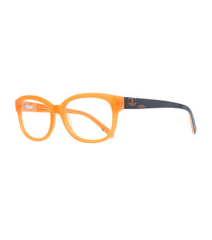 Unisex рамки за очила в оранжево и черно снимка